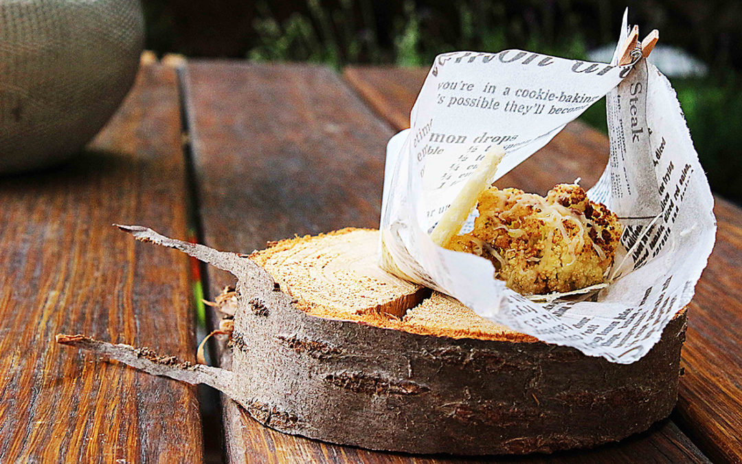 Smažený květák odlehčená verze