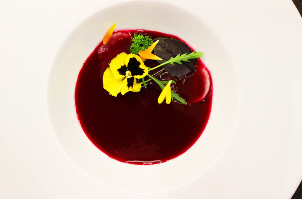 Gazpacho z červené řepy