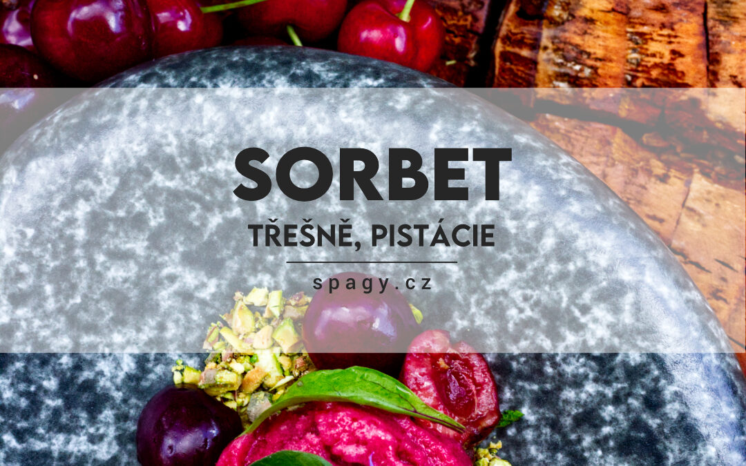 Třešňový sorbet